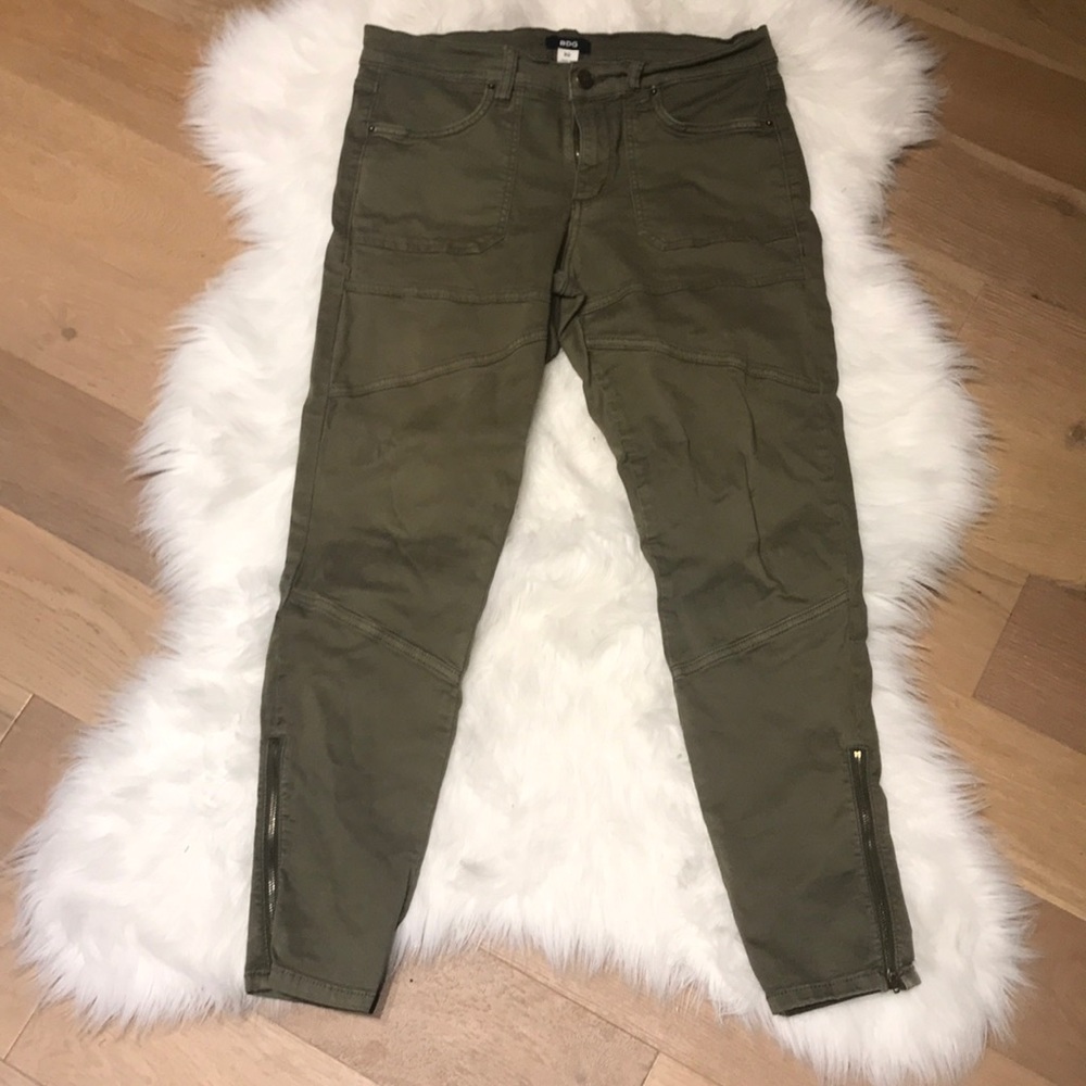 Army green pants